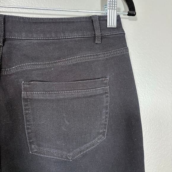 J Jill Denim Women's Premium Flex Black High Rise Leggings Jeggings - Size 8 - Picture 7 of 8